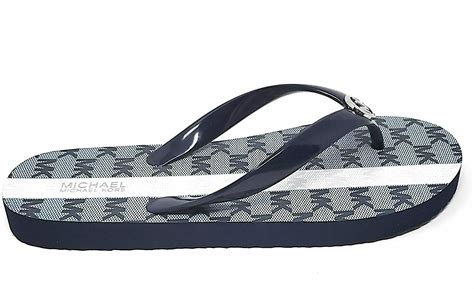 michael kors jet set flip flops